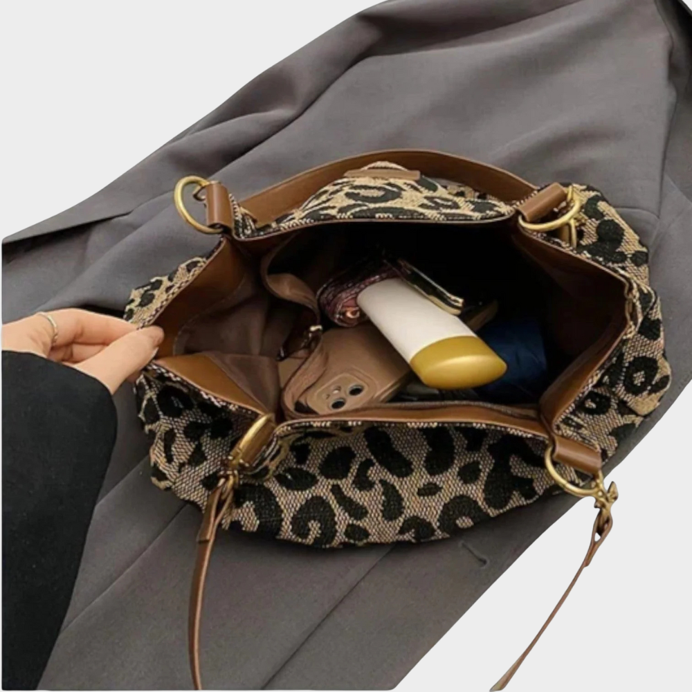 Kaia | Leopard Print Bag
