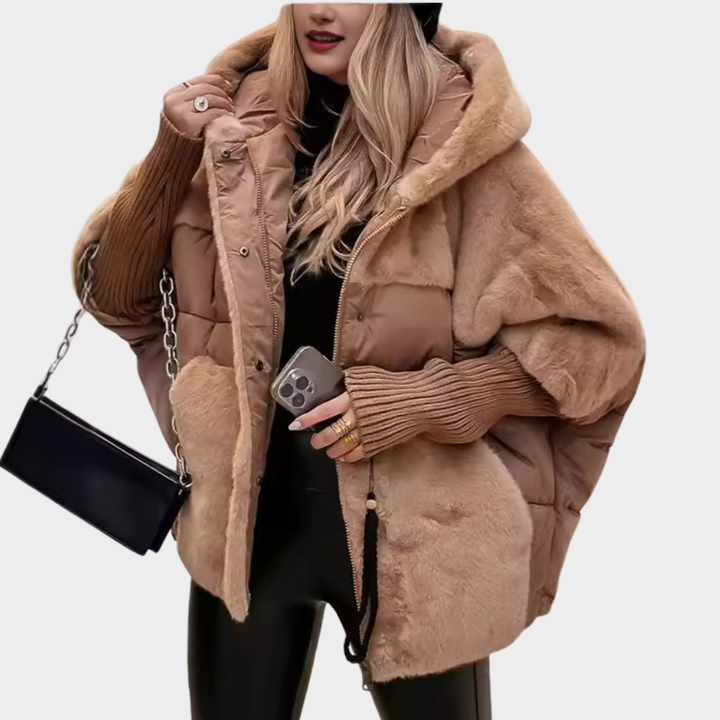 Clarissa | Oversized Hooded Quilted Puffer Coat