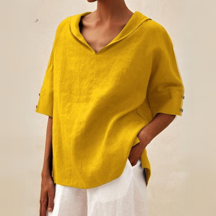 MIYA |  BREATHABLE LOOSE BLOUSE