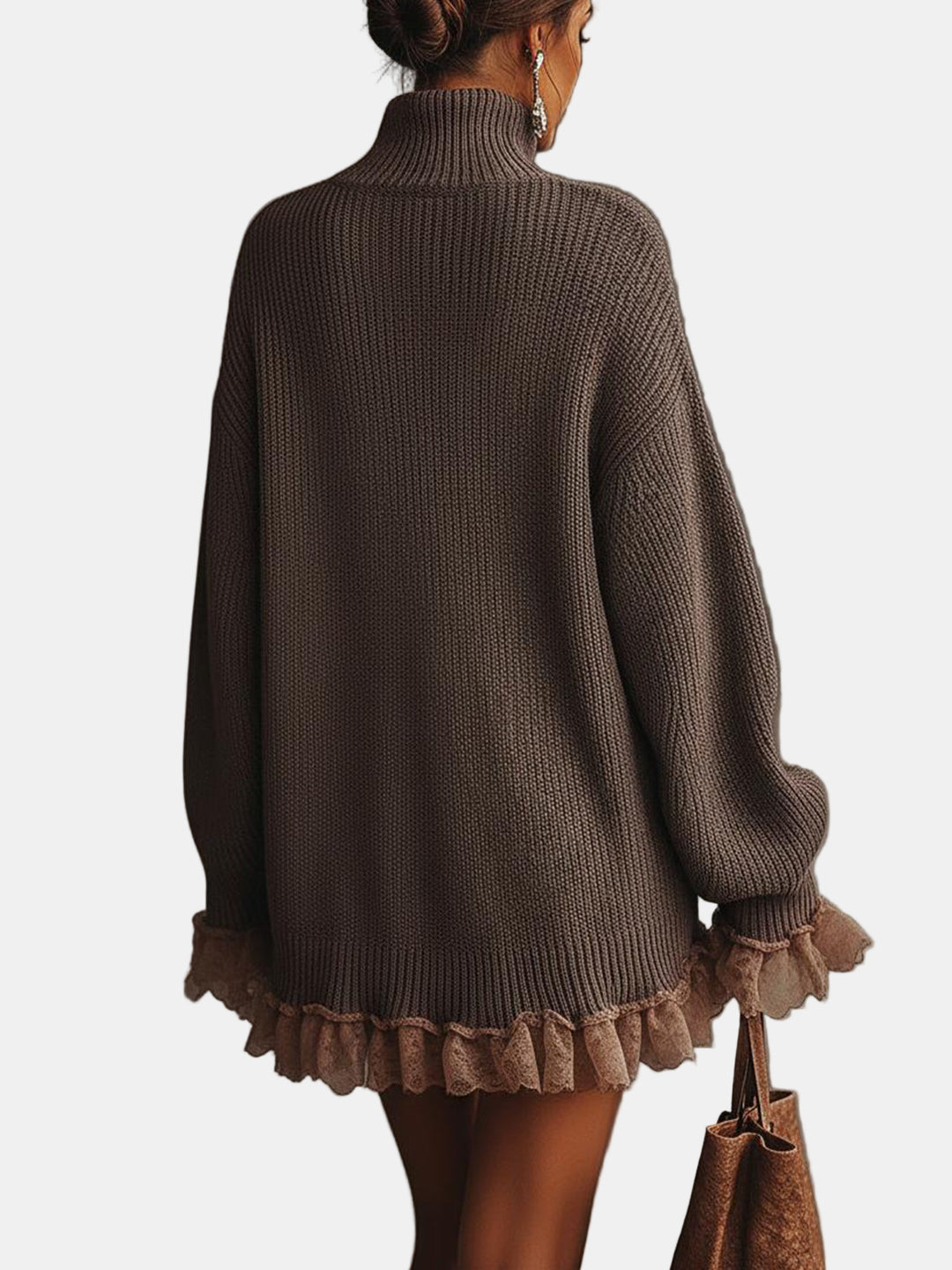 Irish | Ruffled Knit Dress