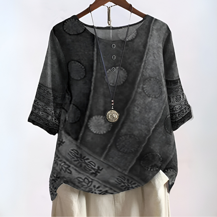 BEA | LOOSE BOHEMIAN BLOUSE.