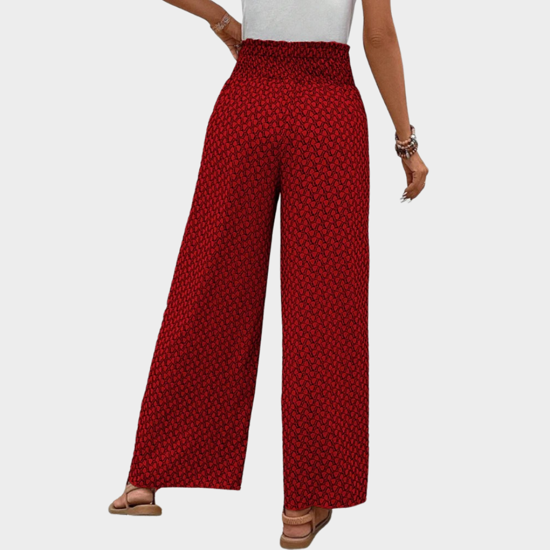 Mavilda: Elegant Wide-Leg Trousers