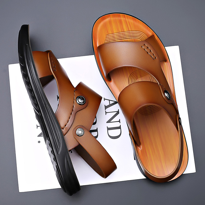 DWIGHT | TIMELESS AVENWOOD LEATHER SANDALS