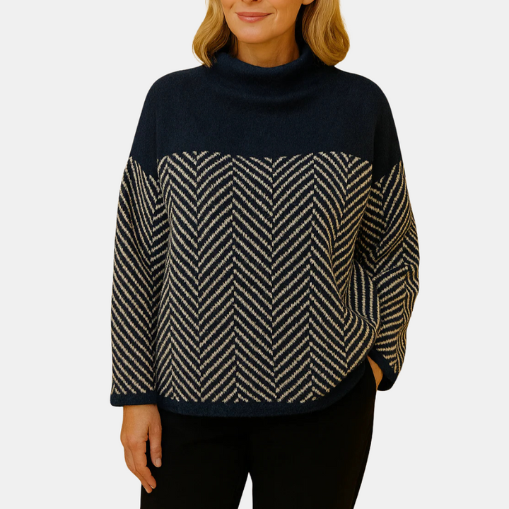 Fiora | Cotton Turtleneck Sweater