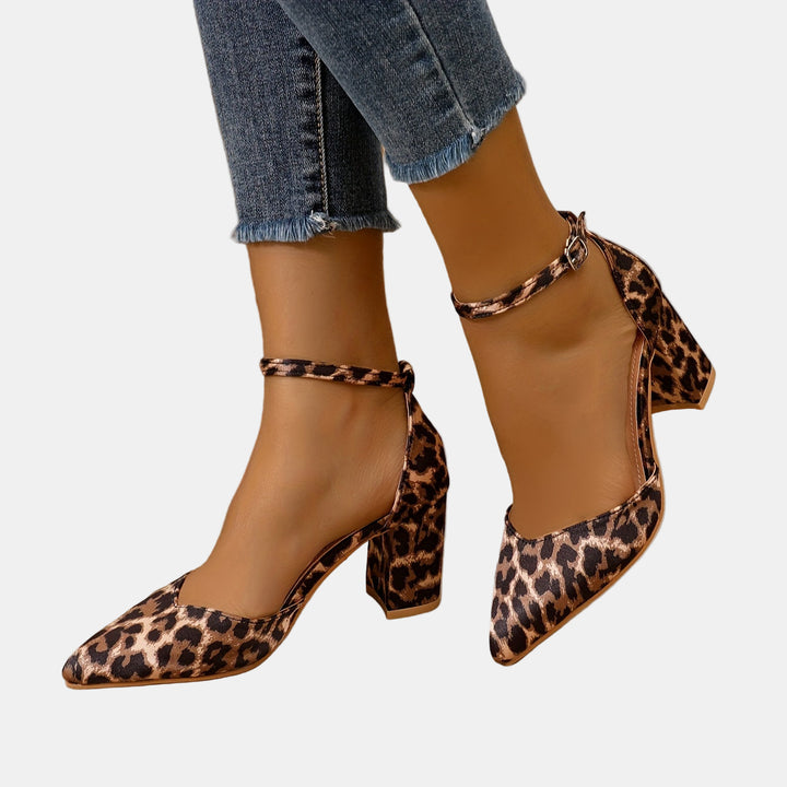 Rivienne | Leopard Chic Block Heels