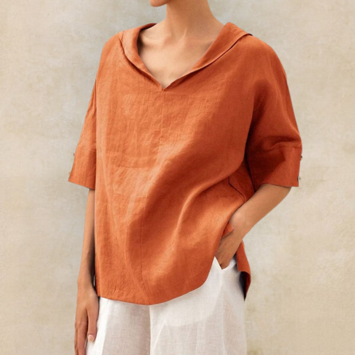 MIYA |  BREATHABLE LOOSE BLOUSE