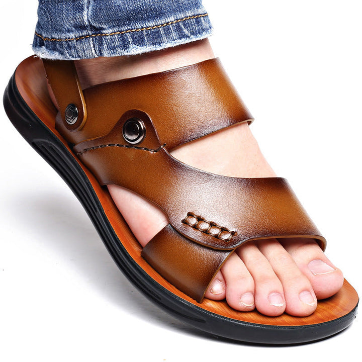DWIGHT | TIMELESS AVENWOOD LEATHER SANDALS