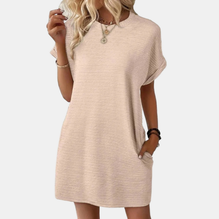 Danica | Casual Round Neck Dress