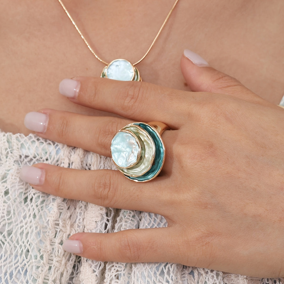 SHERYL | STYLISH TRIPLE-LAYER BOHO RING