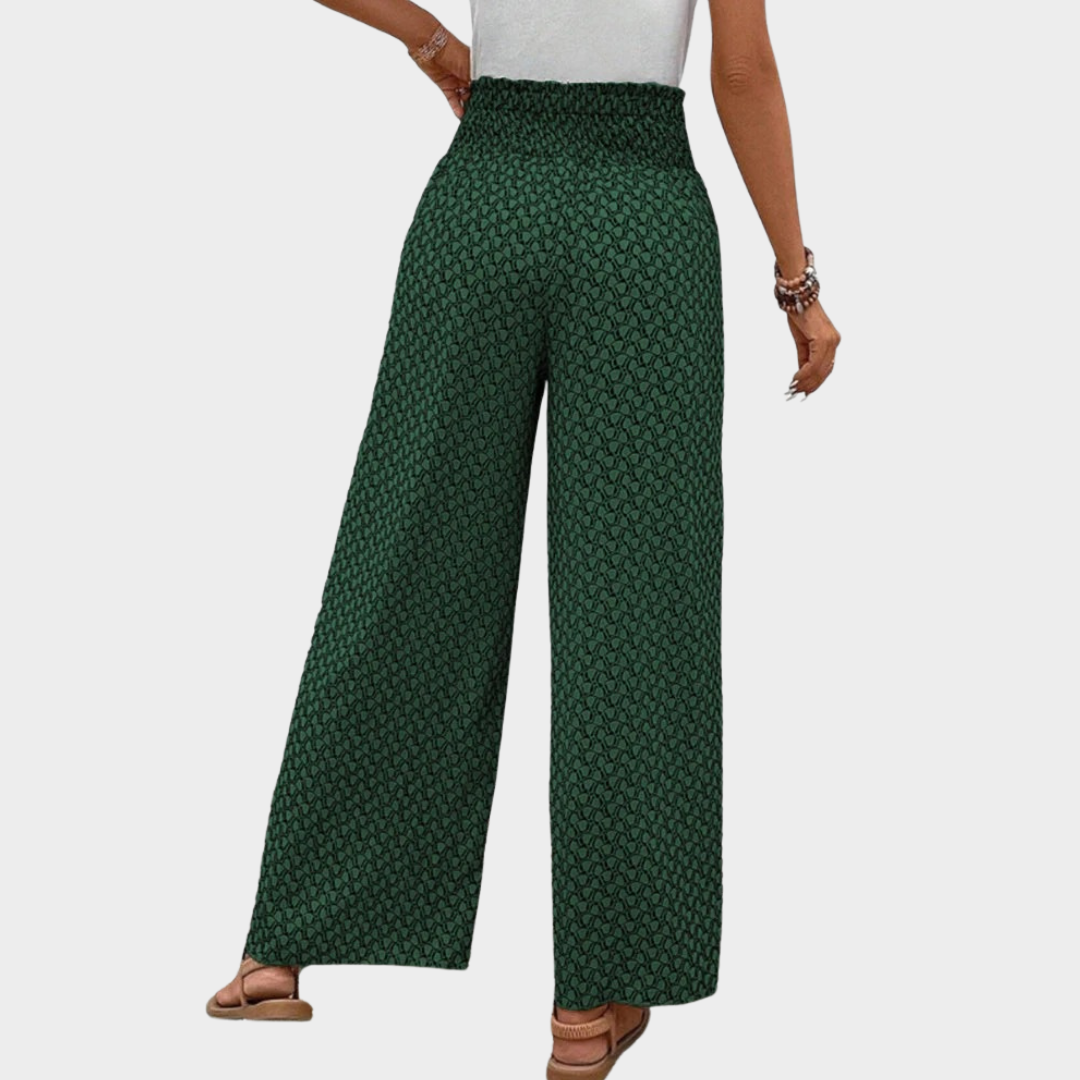 Mavilda: Elegant Wide-Leg Trousers