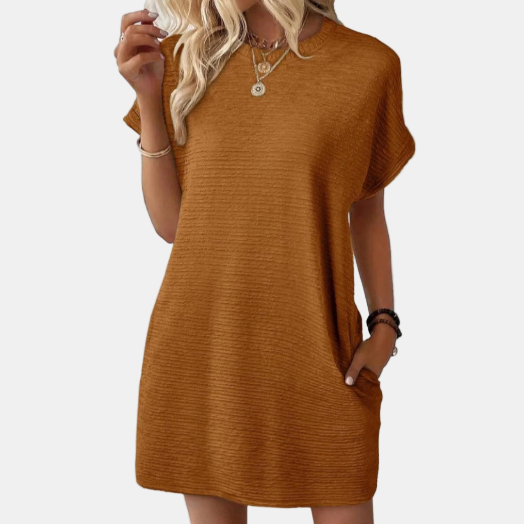 Danica | Casual Round Neck Dress
