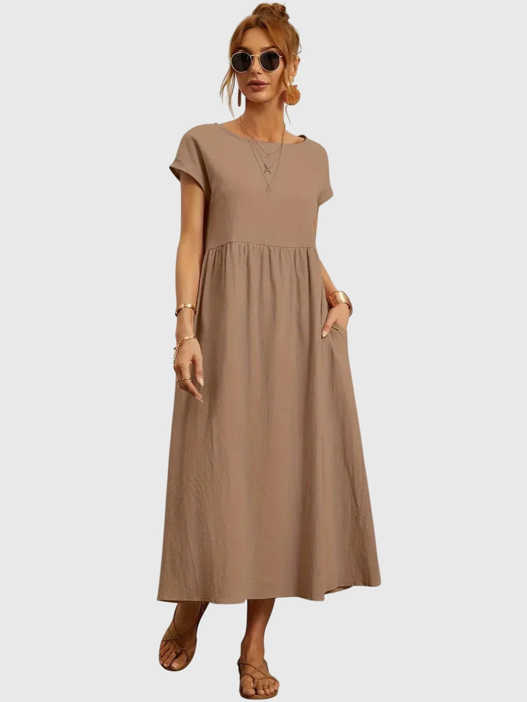 Alicia | Casual Pocket Dress