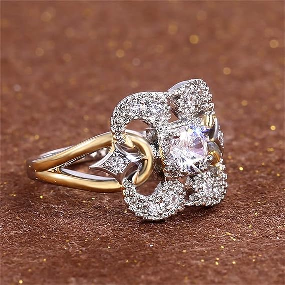 Luciara™ - Starlight Blossom Ring