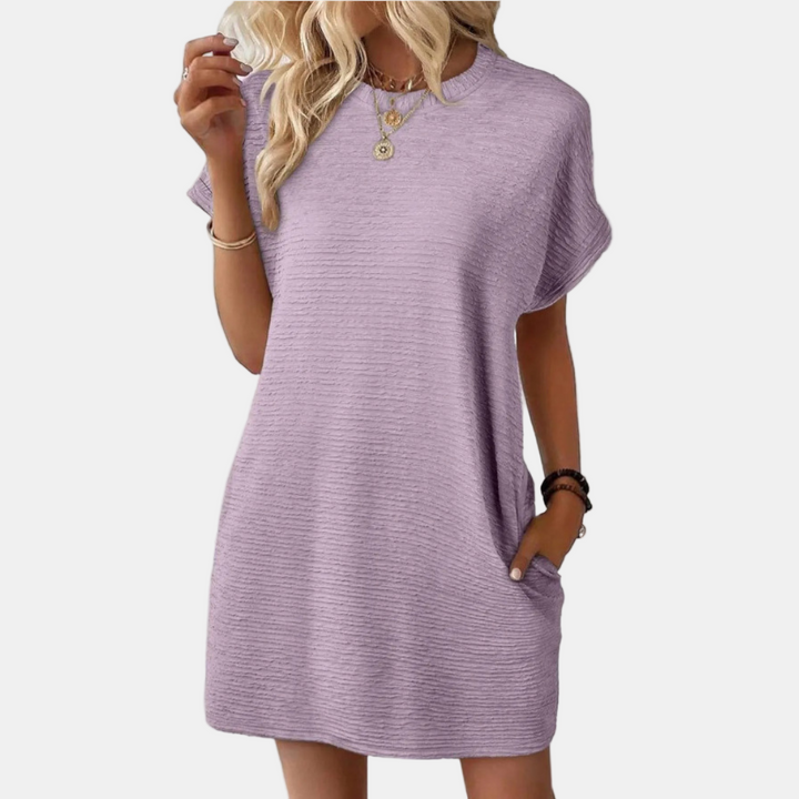 Danica | Casual Round Neck Dress