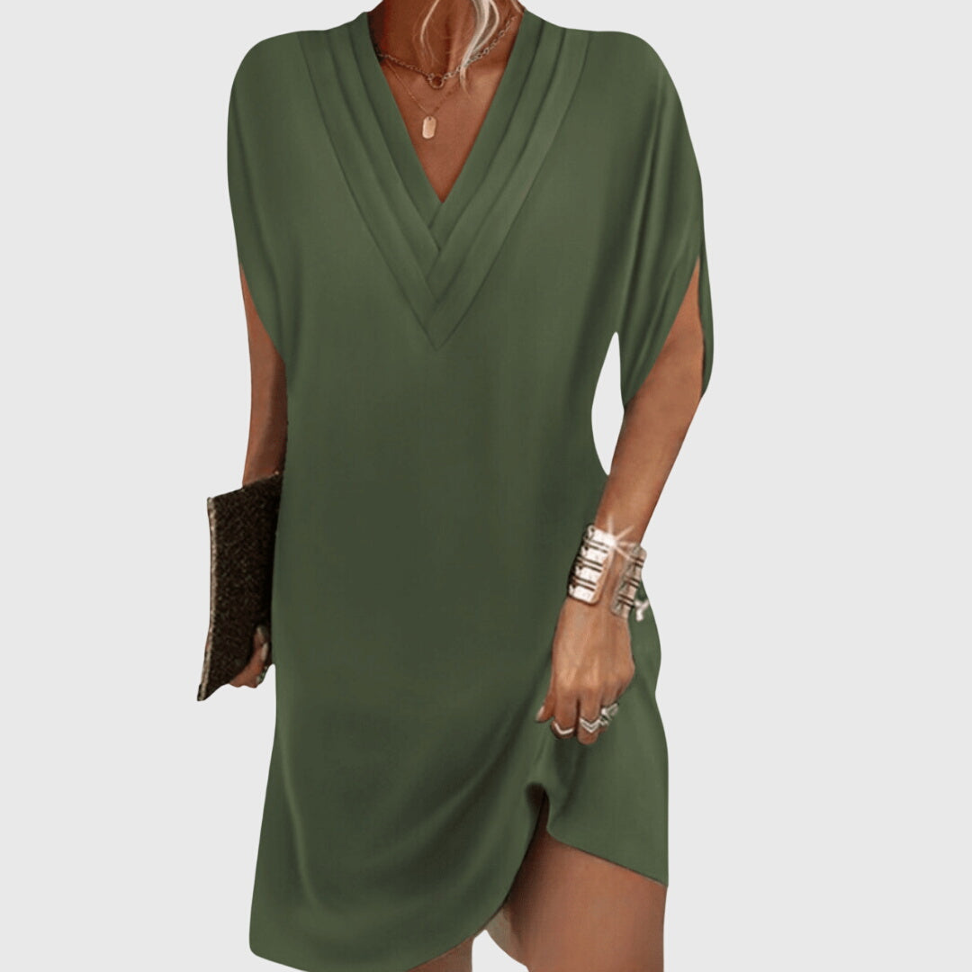 April | Elegant Tummy-Hiding Dress