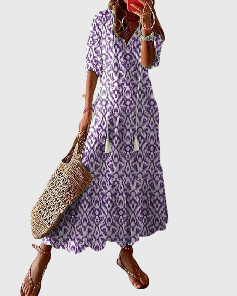 Andrea | Boho Vintage Summer Dress