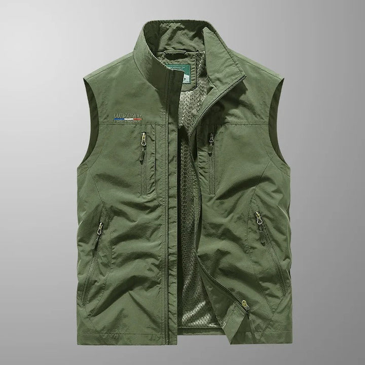 TOPHER | MULTI-POCKKET SLEEVELESS VEST