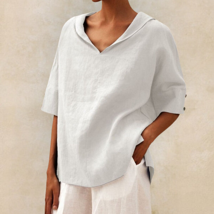 MIYA |  BREATHABLE LOOSE BLOUSE