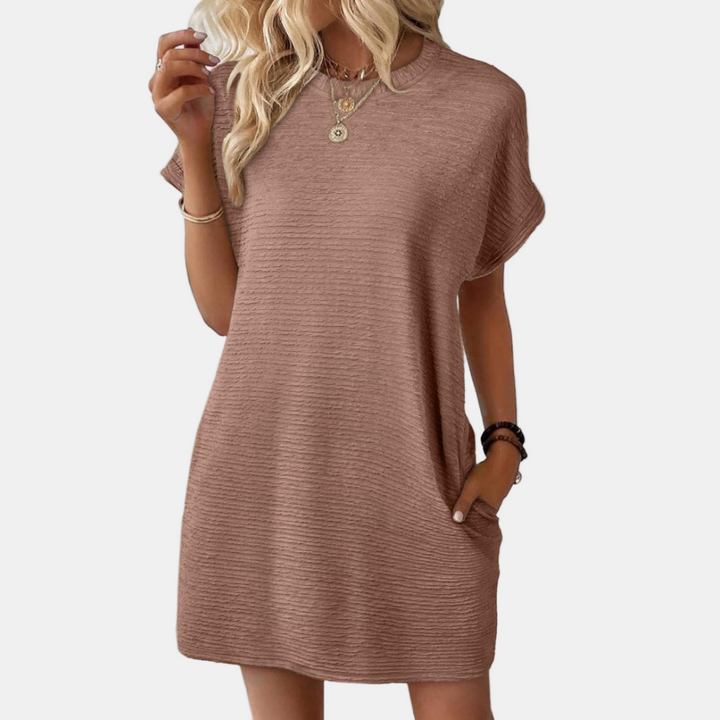 Danica | Casual Round Neck Dress