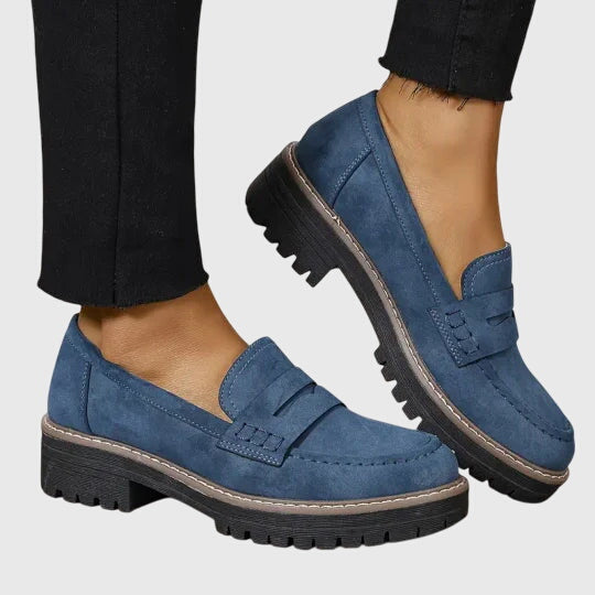 Lilia | Timeless Suede Loafers