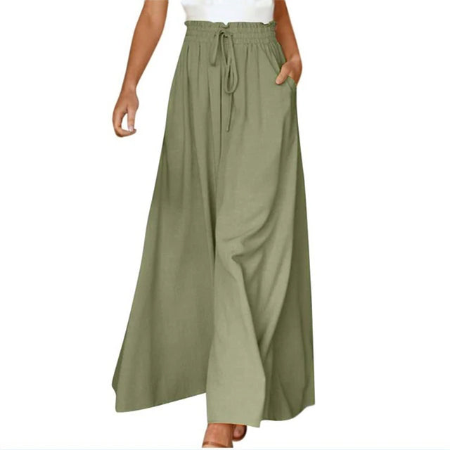 LAURA | FLOWY WIDE-LEG PANTS