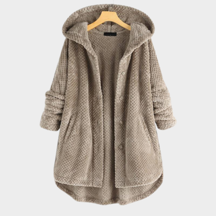 Cindy | Timeless Hooded Fleece Coat