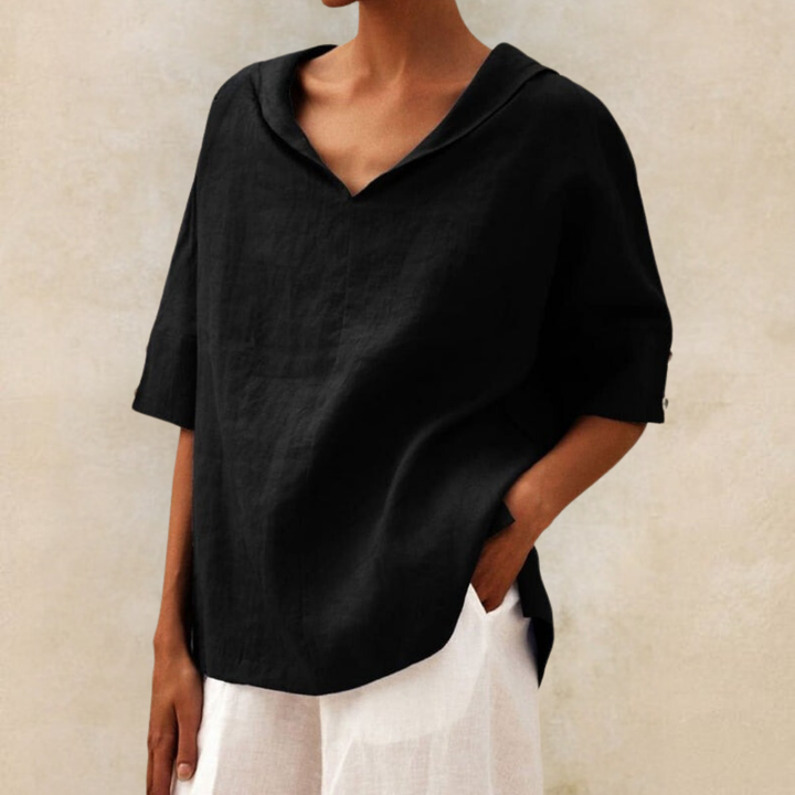 MIYA |  BREATHABLE LOOSE BLOUSE