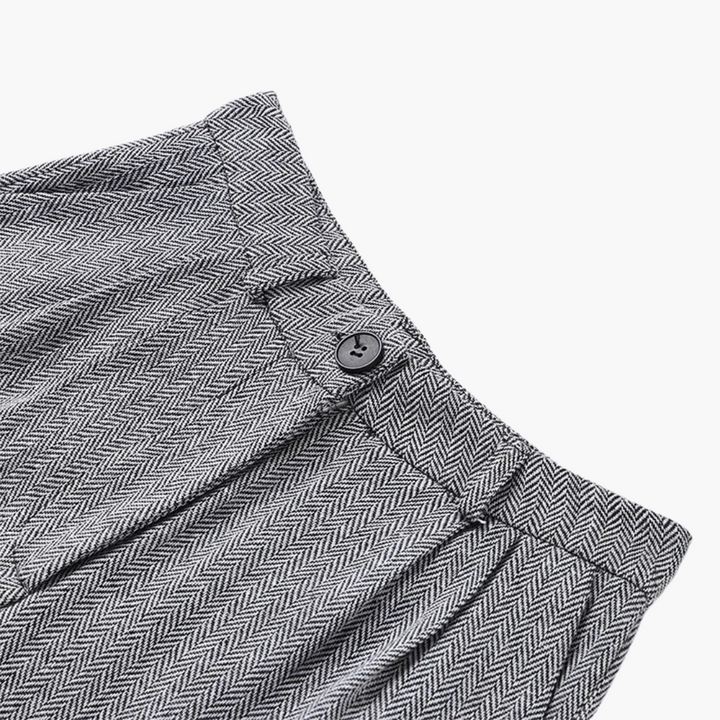 IVORY | ELEGANT FISHBONE PATTERN 3-PIECE SET