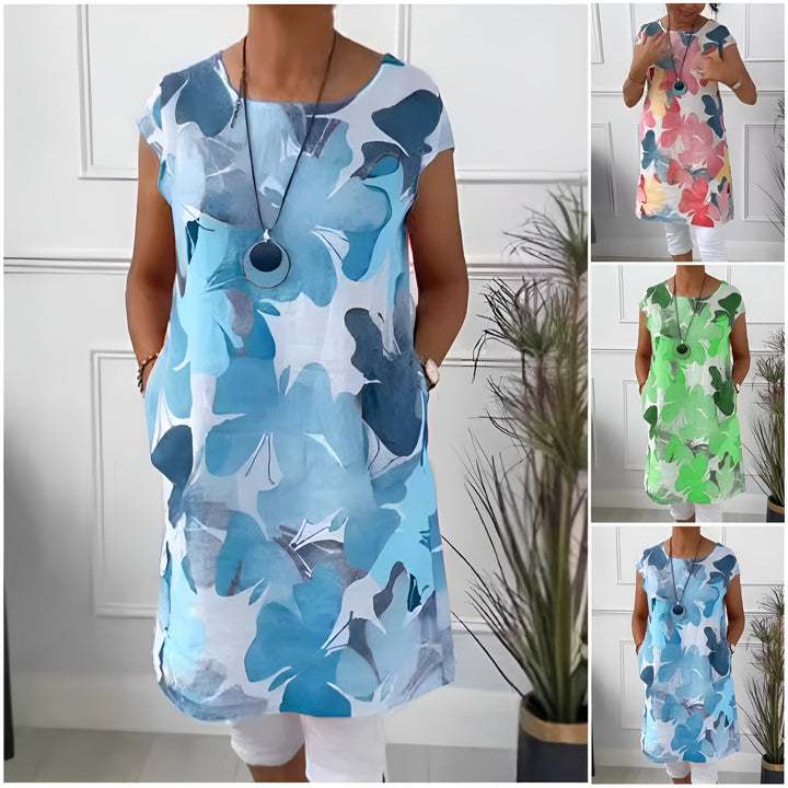LINDA | BLOOM TUNIC DRESS