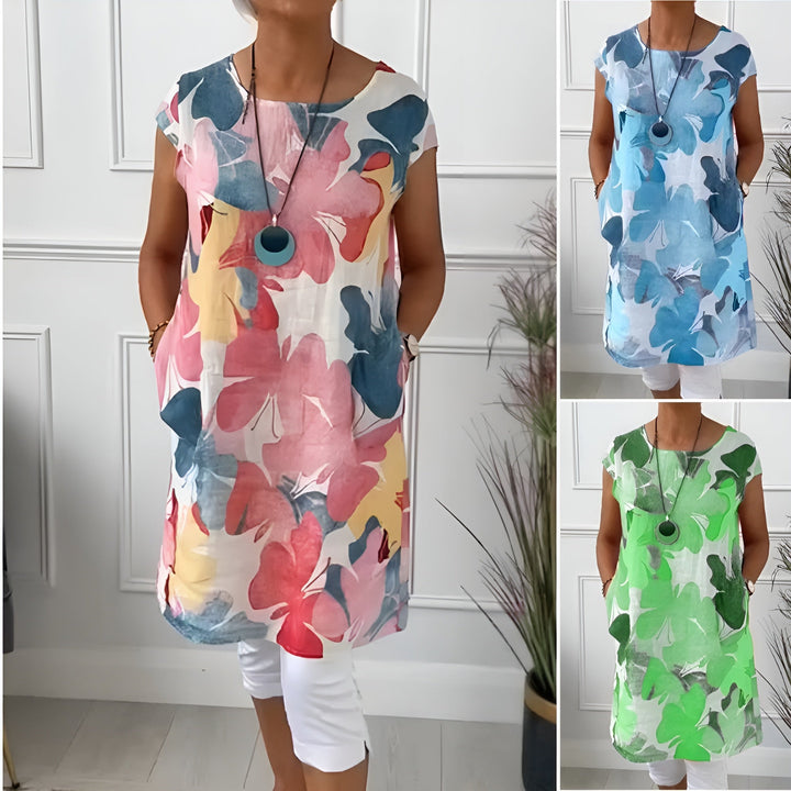 LINDA | BLOOM TUNIC DRESS