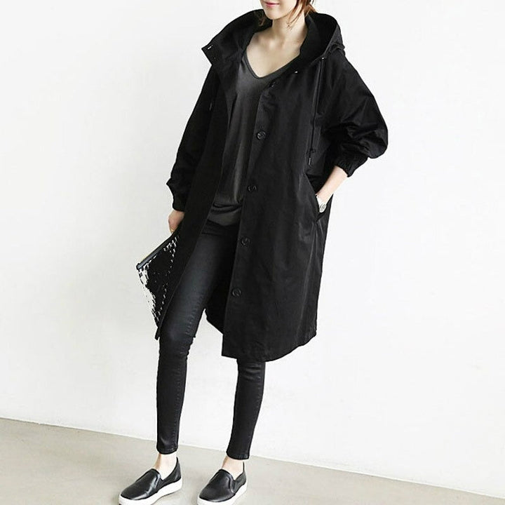 Vivienne™ – Elegant & Water-Repellent Trench Coat