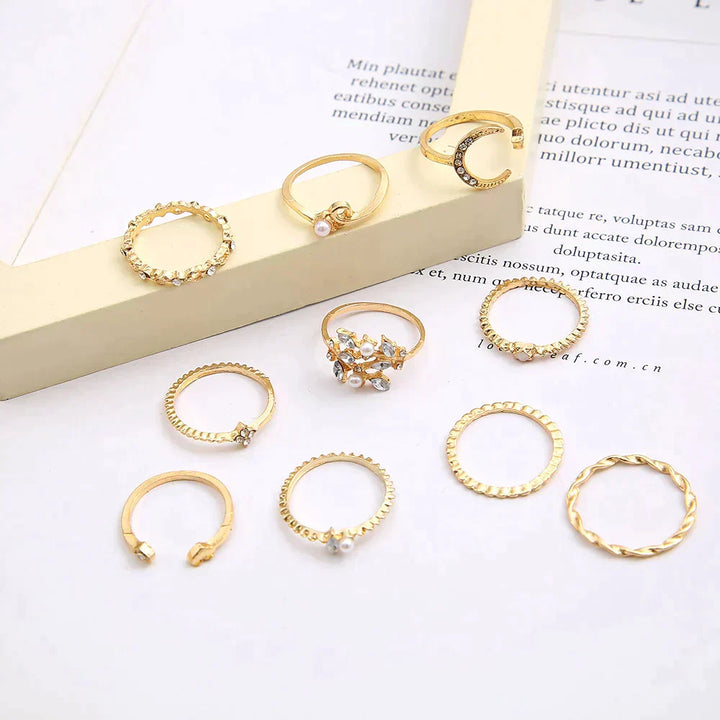 Lorea™ - Starry Elegance Ring Set