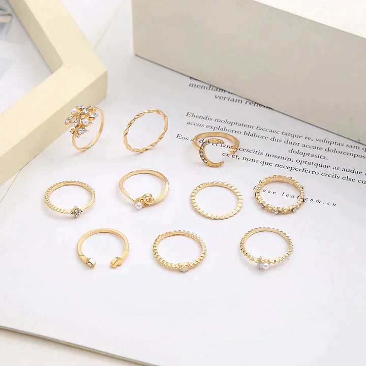 Lorea™ - Starry Elegance Ring Set