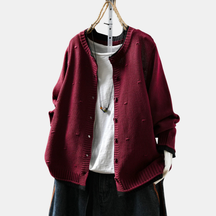 Celine | Textured Cardigan