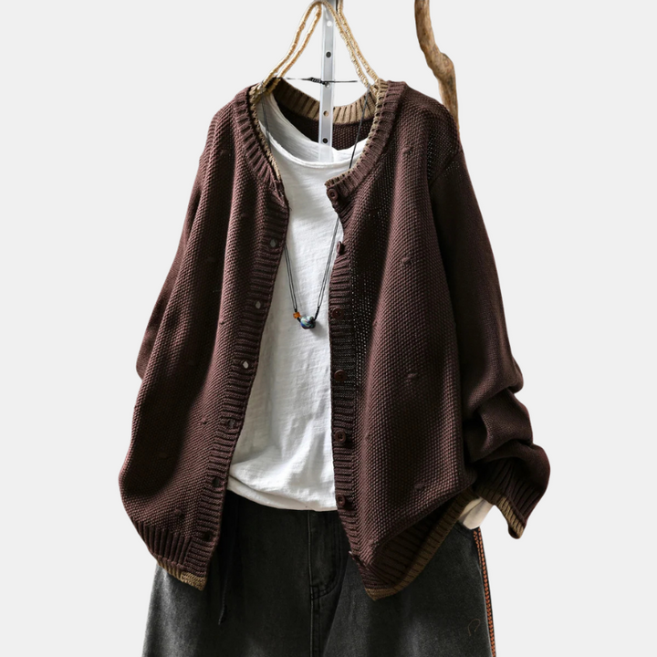 Celine | Textured Cardigan