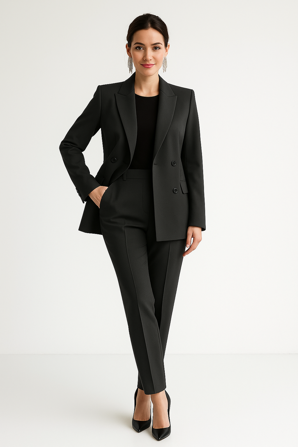 BEXLEY | ELEGANT TAILORED SUIT AND PANTS SET