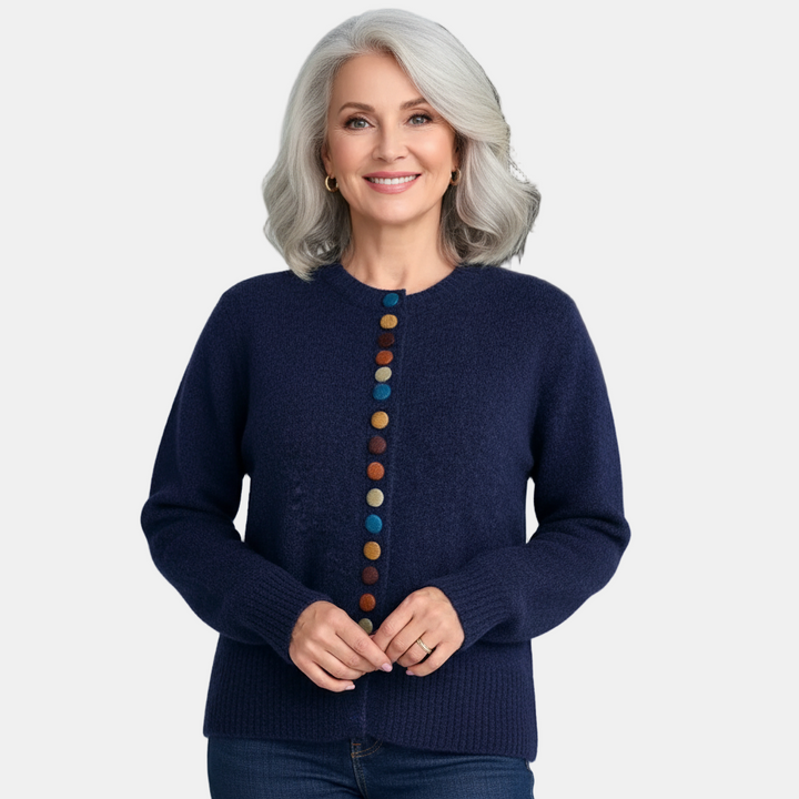 Inara | Button-Accent Cardigan
