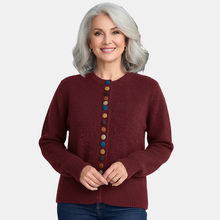 Inara | Button-Accent Cardigan