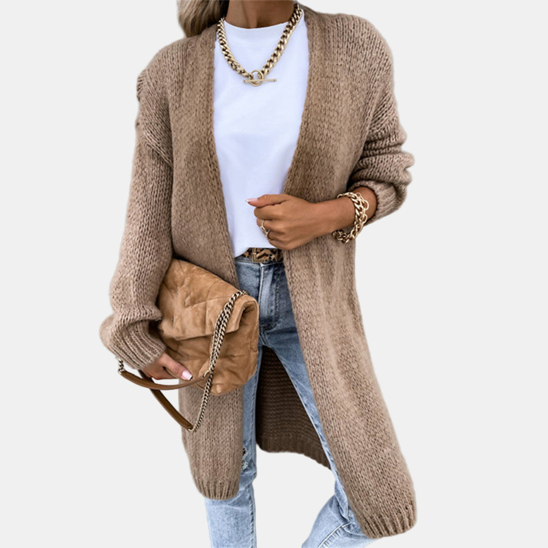 Thea | Classic Long Cardigan