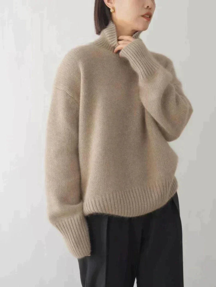 LOUISE | Cashmere Turtleneck Sweater