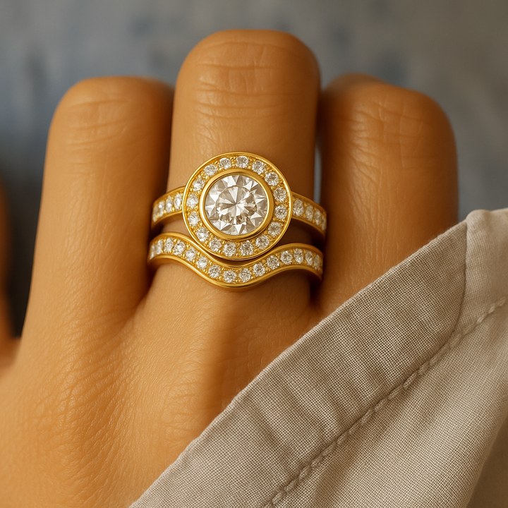 KLARISSE | TIMELESS GOLD RING SET