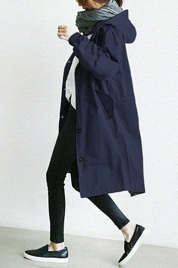 Vivienne™ – Elegant & Water-Repellent Trench Coat