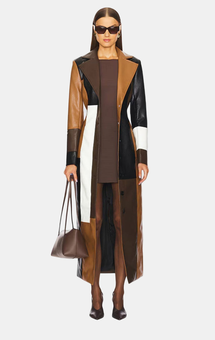 Livia | Classic Leather Coat