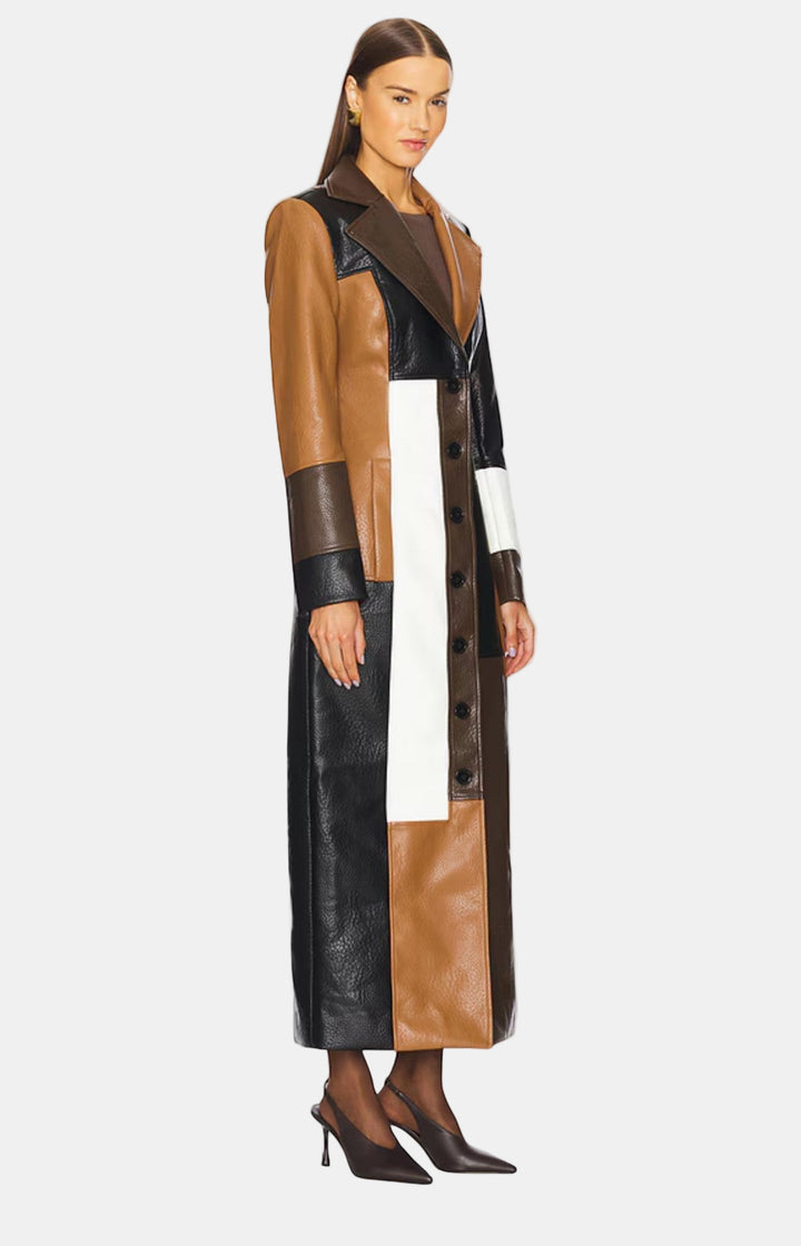 Livia | Classic Leather Coat