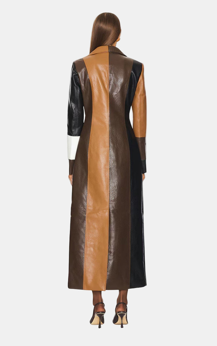 Livia | Classic Leather Coat