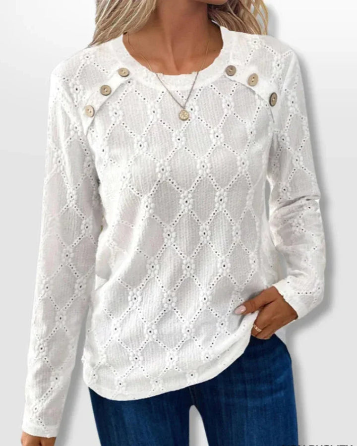 CLAIRE | CLASSIC KNIT BLOUSE