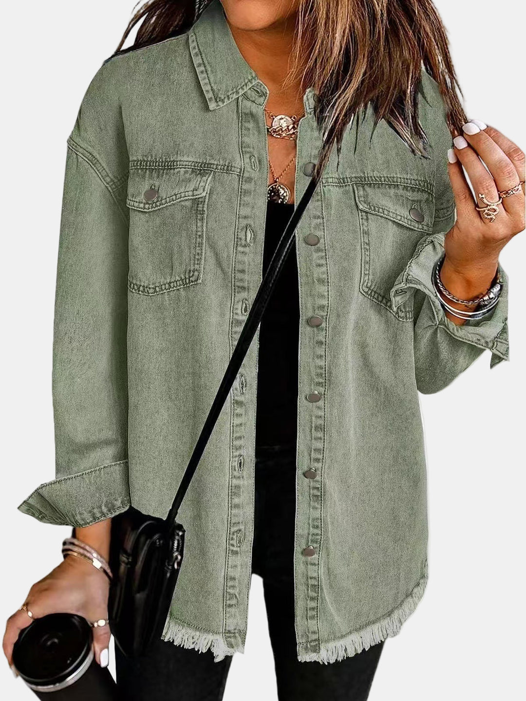 Mila | Classic Denim-Inspired Jacket