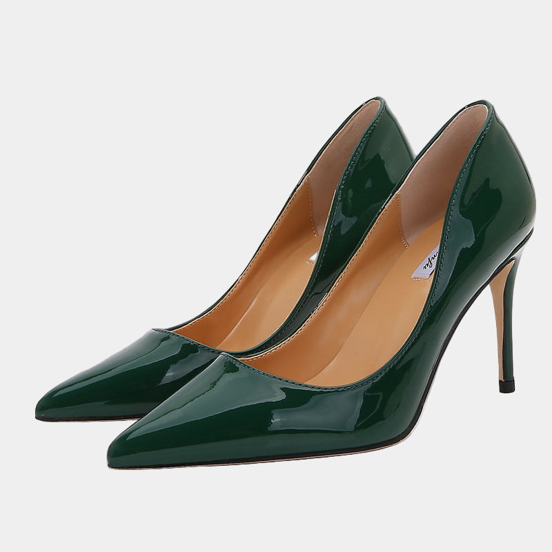 Hailora | Leopard Stiletto Pumps