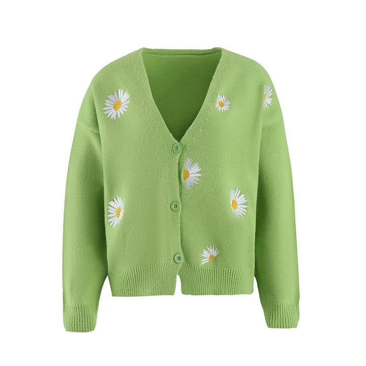 Zoe - Cozy Floral Cardigan