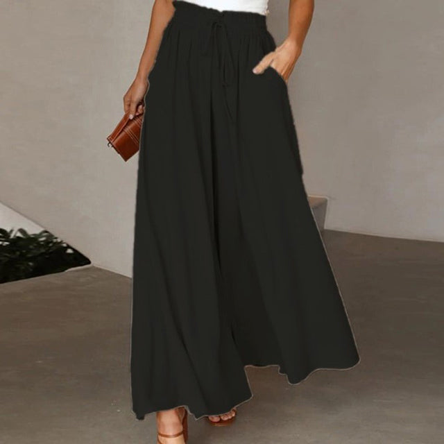 LAURA | FLOWY WIDE-LEG PANTS